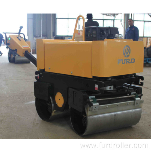 Double Drum Walk-behind Soil Compactor Asphalt Roller